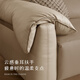 Gu Jia Home (Kuka) [Cloud-Serie] Italienische Null-Wand-Rücken-Sofa Wohnzimmer 6212 Phantom Black 3-Person Links Elektro