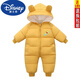 Disney (Disney) baby down cotton crawler suit winter male and female baby onesie down jacket crawler suit newborn sweater outing suit lake blue deer style plus velvet and thickening 80 yards 5-10 months