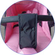 Happybe poussette antidérapante Protection de l'entrejambe avant et connexion anti-automne avec extension de voiture pour bébé avec garde d'épaule et accessoires pour la poussette