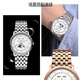 
NAVCON adapted to Blancpain original strap steel strap men 6654 moon phase 6651 watch strap 6621 classic 6223 6263 series stainless steel strap rose gold 22mm