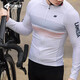 
Lamparda spring and autumn summer cycling suit men's tops long sleeves trousers suit road mountain bike clothing bicycle clothing equipment wasteland long sleeves + flash light trousers [set] XXL