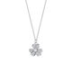 MZMZ clover platinum necklace for women PT950 platinum gift for girlfriend and wife Chinese Valentine's Day birthday gift clover necklace