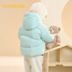 Balabala Baby Down Jacket for Boys Winter Girls Short Jacket Baby Style 2025 Новый милый милый розовый зеленый A41416 100 см