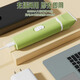 Huayuan Pet Equipment (hoopet) pet shaver with light cat electric clipper for shaving feet and nail polisher for dog hair clipper electric clipper hair pusher 3-in-1 hair trimming and manicure set - light green