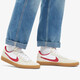 耐克（NIKE）男鞋2025新款夏季运动鞋SB HERITAGE VULC低帮板鞋缓震休闲鞋 CD5010-100狼灰白红 40