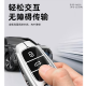 创勋（CHUANGXUN）奥迪钥匙套q5l a6l a4l高档包q2l扣q3汽车a3 a8l a7l a5q7q4 q6壳 奥迪B款【枪色】+奥迪绳扣