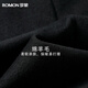 Luo Meng 90% duck down woolen coat men's mid-length autumn and winter thickened down-lined woolen coat men's work wear