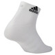 阿迪达斯（adidas）短袜男袜女袜透气袜子舒适纯色篮球训练袜吸汗跑步休闲短筒袜 DZ9435/三双装 M/24-26厘米/38-42码