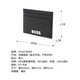 雨果博斯（HUGO BOSS）新品 男士black系列卡包卡夹男包 50513935 001 黑色徽标装饰