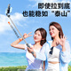 冠格自拍杆落地三脚架防抖拍照神器360度旋转手持手机支架直播通用稳定器蓝牙拍摄迷你旅游便携专用 【黑色标准款】一体折叠+稳固三脚支撑+蓝牙遥控