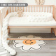 Yushangzhenpin bed fence baby anti-collision strip ins twist fence soft bag newborn child buffer bed decorated by baby three-strand white-3m
