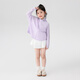 Zuoxi Children's Sun Protection Clothing Girls Summer 2025 New Ice Silk Girls Cooling UV Protection Jacket Purple 110