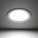 Foshan Lighting (FSL) downlight led ceiling spotlight aluminum embedded aisle ceiling hole light hole light simple light 12W positive white light 4 inch opening 120-135mm