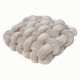 Yingzhu'er woven butt cushion butt cushion sofa cushion cushion chair seat cushion waist pillow floor futon lazy bedroom Persian gray hand-woven 30*33*12cm