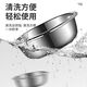 Aosda 316 stainless steel large basin round washbasin for washing vegetables household commercial extra large basin for bathing and laundry extra thick boiled fish 25cm single pack