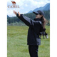 Kamelmarke Phantom Spring- und Herbst-Drei-in-Eins-Schockkleidung Fleece-Boot Männer und Frauen dreierverteidiger Outdoor-Bergsteiger Touristenanzug 6628-Phantom Black [Drei-in-Eins-Fleece-Zwei-teiliger Set] 3xl empfohlen 155-175jin [Jin gleich 0,5 kg]