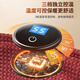 Merf Yunshang electric blanket electric heating shawl heating shawl heating shawl warm blanket USB washable leg cover shawl outdoor home office cedar apricot + large mobile power supply + gift box