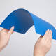Qixin Hanging Ordner Klemme A4 Schreibkissen Hartplastik schreiben Schreibpolster Pappe Student Board Clip Office A724-X mit Koordinaten/Maßstab Schreibschema A4 Vertikalblau