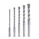 Bosch four-pit 1 series electric hammer drill bit SDS-plus round handle can penetrate the wall reinforced concrete impact drill bit 4MM total length 110MM