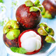 Shawo Shuguang Thai Mangosteen JD/SF next-day delivery to many places Freshly imported oleifera tropical fruits Fresh New Year Festival Special Fruit | Selected 4.0Jin Jin equals 0.5kg Gift box 5A large fruit
