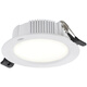 XMSJ照明LED嵌入式筒灯厚3cmNLED91925客厅天花筒灯浴室防雾灯具 9195 15W 3000K 140mm