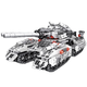 Bloc de construction de réservoirs Mussel Remote Contrôle 2024 Nouvelle défense Véhicule blindé militaire Super Heavy Boy Assembly Toy Gift 99A Tank [Version télécommandée] -remote Control Cannon