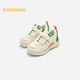 Balabala baby steadily shoes baby shoes spring and autumn boy breathable light running shoes beige 10301 size 21