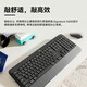 Logitech MK650 Wireless Keyboard and Mouse Set Full Size Keyboard Bluetooth Keyboard and Mouse Business Office Keyboard and Mouse Set Office Mouse Keyboard MK650 Commercial Edition [Graphite Black Guaranteed 2 Years of Repair]