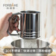 FOR BAKE semi-automatic handheld flour sieve filter mesh baking tool leaking mesh cup type sugar powder spreader double mesh flour sieve FB59612