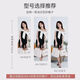 Jushi Acrylic full-body mirror wall sticking self-adhesive soft mirror door back dressing mirror wall hanging door no punching wardrobe mirror surface rounded corner 30*120 high-definition soft mirror sticking without damage to the wall