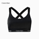 Calvin Klein Sports No Wire Highly Supported ck Cross Beauty Back Vest Yoga Quick-Drying Bra 001-Space Black S