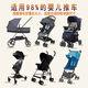 Jingmengyuan Baby Kinderwagen Aufbewahrungsbeutel staubdes Beutel Universal Travel Consignment Bag Super Large Draw String Aufbewahrungstasche Zubehör Multifunktionale Boutique Hängende Beutel mit großer Kapazität