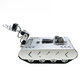 Lingle TS100L crawler type off-road shock-absorbing car ROS robot open source development platform unmanned vehicle chassis model customized model single chassis with electronic control + robotic arm version 11-wire Hall encoder