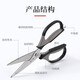 Zhang Xiaoquan scissors Mojie series stainless steel household kitchen scissors multi-function scissors J12510100