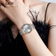 Швейцарский бренд Aiwochi IW Watch Men and Women's Mechanical Watch Полностью автоматическое импортное движение Водонепроницаемое светящаяся пара пары Watch Pare [Импортное движение] 683 Женская серая - бесплатная гравировка