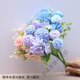 北欧仿真花束婚庆摆件客厅卧室仿真花插花装饰ins假花婚礼 【1束装】手捧绣球花香槟色