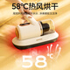 AUX Wireless Mite Remover Home Handheld Small Bed Vacuum Cleaner Bed High Suction Bacteria Remover Dust Collector Beat AXC-11DC59B Coconut Milk White + 3 Filter Elements