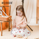 Sweater para niños de Milkbarn Spring and Autumn niños y niñas suéter de algodón de algodón de algodón de algodón top gris 80 cm (12-18 meses-altura de referencia 73-80 cm)