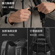 Tomtoc Reisetasche große Kapazität Rucksack Herren Rucksack Geschäftsreisen Outdoor-Gepäcktasche 17,3-Zoll-Laptop-Tasche T67 Classic Black 38L Support 35-Tage-Reisen