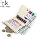 Casa-kupsck Frauenbeutel leichte Luxus mini biflold krokodilmuster kleiner balletwäsche modische einfache farbe kleine kartenbeutel klein beige weiß