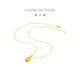 Chow Tai Fook kleine Version Velvet Fulu Gour Gold Pendell