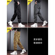 真维斯（Jeanswest）潮牌工装裤男春秋季新款宽松束脚裤子百搭男士休闲哈伦裤长裤 黑色 2XL （建议170-190斤）