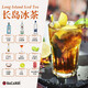 Bacardi rum gin vodka tequila long island ice tea tipsy cocktail base mix