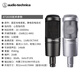 Audio-Technica AT2035 condenser microphone recording studio equipment set professional recording audio novel recording anchor live broadcast complete set of computer karaoke external sound card mobile phone microphone AT2035 Silver + Midi R2 GEN II sound card package