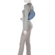 Entrenador 23 Nuevo bolso de axila de cuero clásico, bolso de un solo hombro, Give Girlfriend [Regalo navideño] Denim azul CR679 B4IN