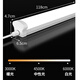 Fanyao LED integrated three-proof lamp, ip65 waterproof lamp, anti-freeze, moisture-proof and dust-proof, workshop factory cold storage lighting, white light-1.2 meters-40W