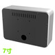 Yuechangsheng plc interface humaine-machine de 7 pouces à écran tactile Boîte de commande Kunlun Boîte de commande électrique à état ouvert noir 95 mm 7 pouces 192 * 1381 trous
