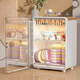 Tongxin Baby Tabelle Geschirr Aufbewahrungsbox Babynahrung Ergänzung Werkzeug Abfluss Schrank Flasche Kiste Küche Lieferungen Schalen und Essstäbchen Lagerregal Brandneue Upgrade 3-Schicht Esabeth Extra-Large [Upgrade