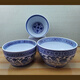 Blue and white porcelain lotus chicken cup bowl ceramic self-service seasoning bowl tableware stew cup soup bowl special catering hotel 6.5 inch chicken cup