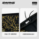 SWANS swimming trunks men's professional swimming shorts men's triangle professional training large size chlorine-resistant men's swimming trunks SY-A005 black 3XL size (83-90KG)